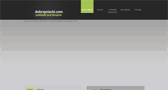 Desktop Screenshot of dobrzyniecki.com